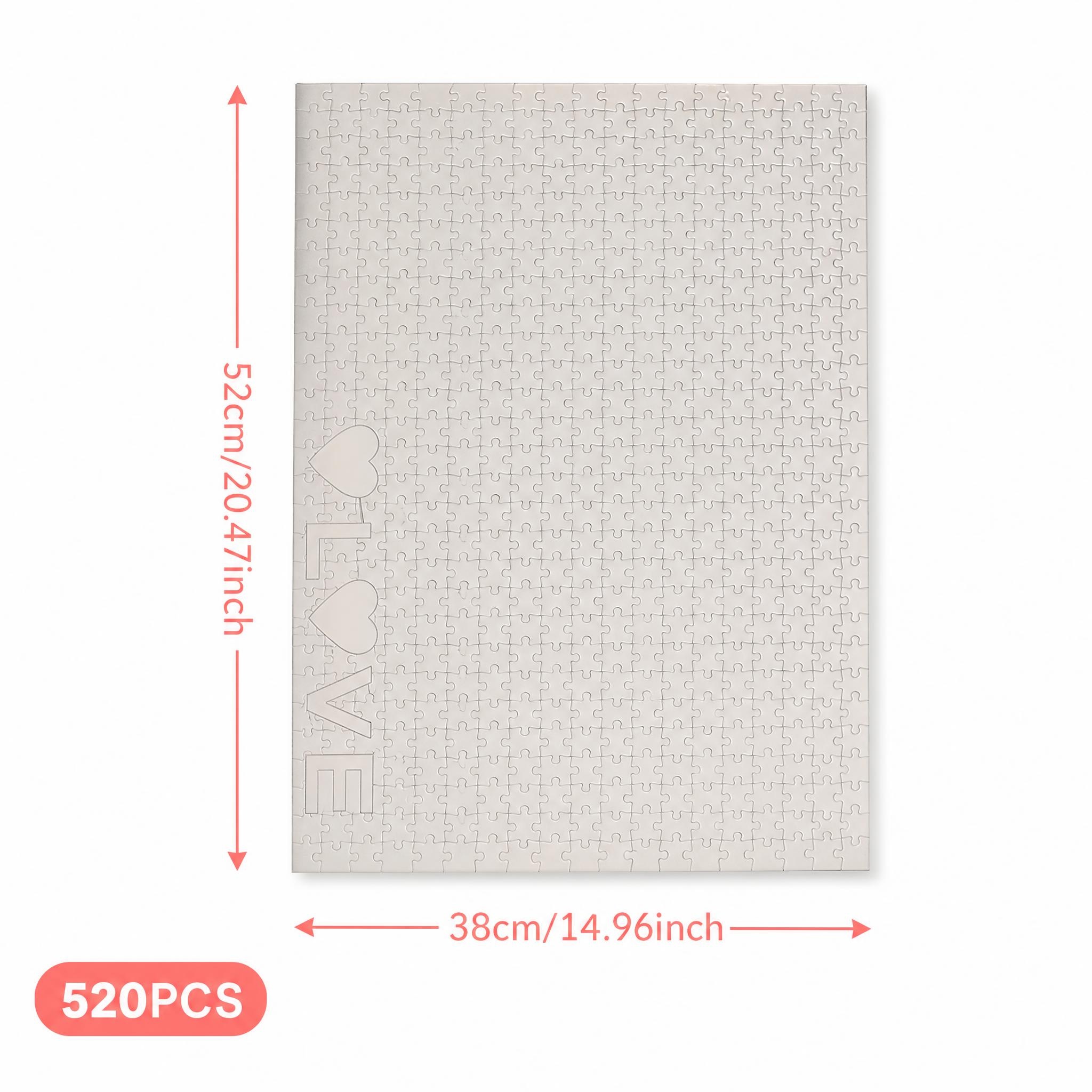 520-delige puzzel in puur wit, - Puzzle Blank White recensie en prijs