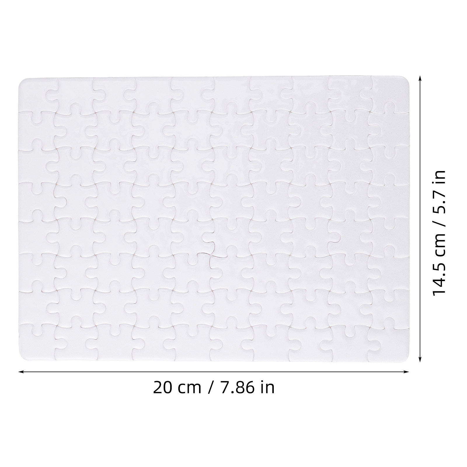4 vellen blanco puzzels voor s - Puzzle Blank White recensie en prijs